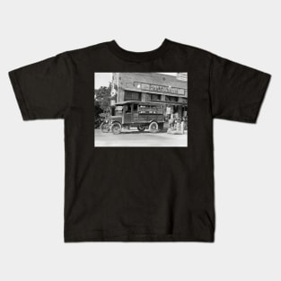 Hardware Store Delivery Truck, 1924. Vintage Photo Kids T-Shirt